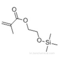 2- 프로 펜산, 2- 메틸-, 2-[(트리메틸 실릴) 옥시] 에틸 에스테르 CAS 17407-09-9